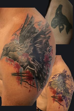 Watercolour cover up 