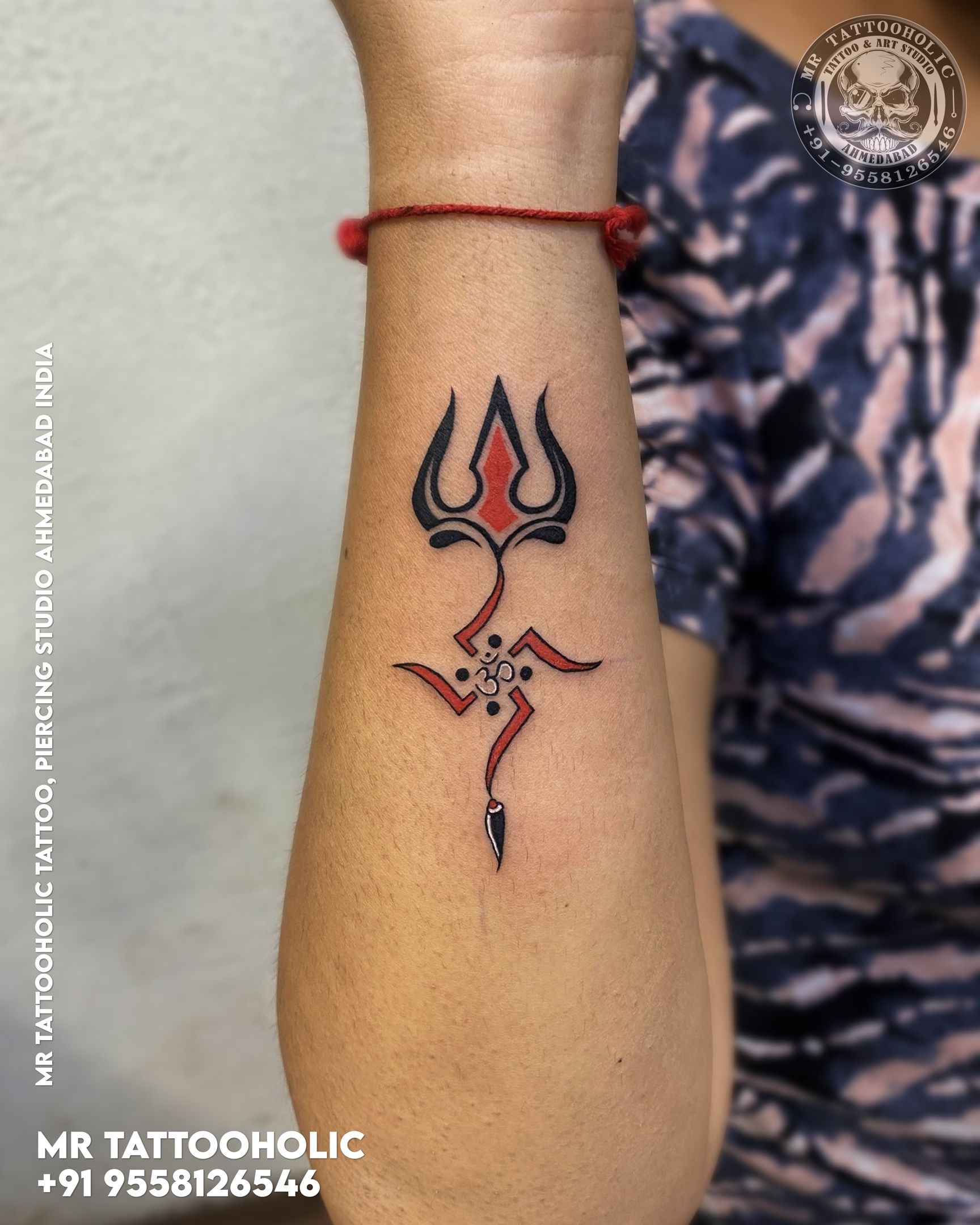 Baba with Trishul Tattoo Waterproof For God Shiv Temporary Body Tattoo –  Temporarytattoowala