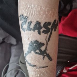 Clash/joe strummer tattoo 