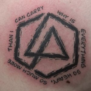 Linkin Park tattooIG: vrony_tattooFacebook: VRONY Tattoo StudioDačice, Czech Republic 