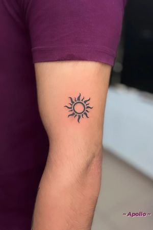 2nd tattoo - rising sun 