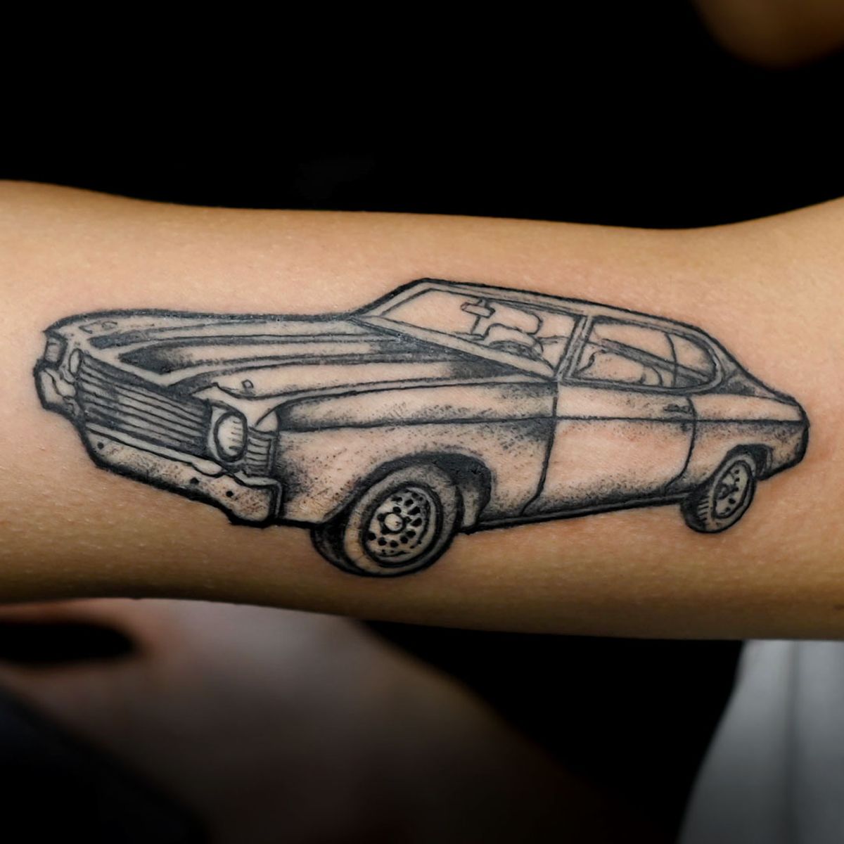 Tattoo uploaded by Phoebus Tattoos Studio • 1972 chevrolet chevelle