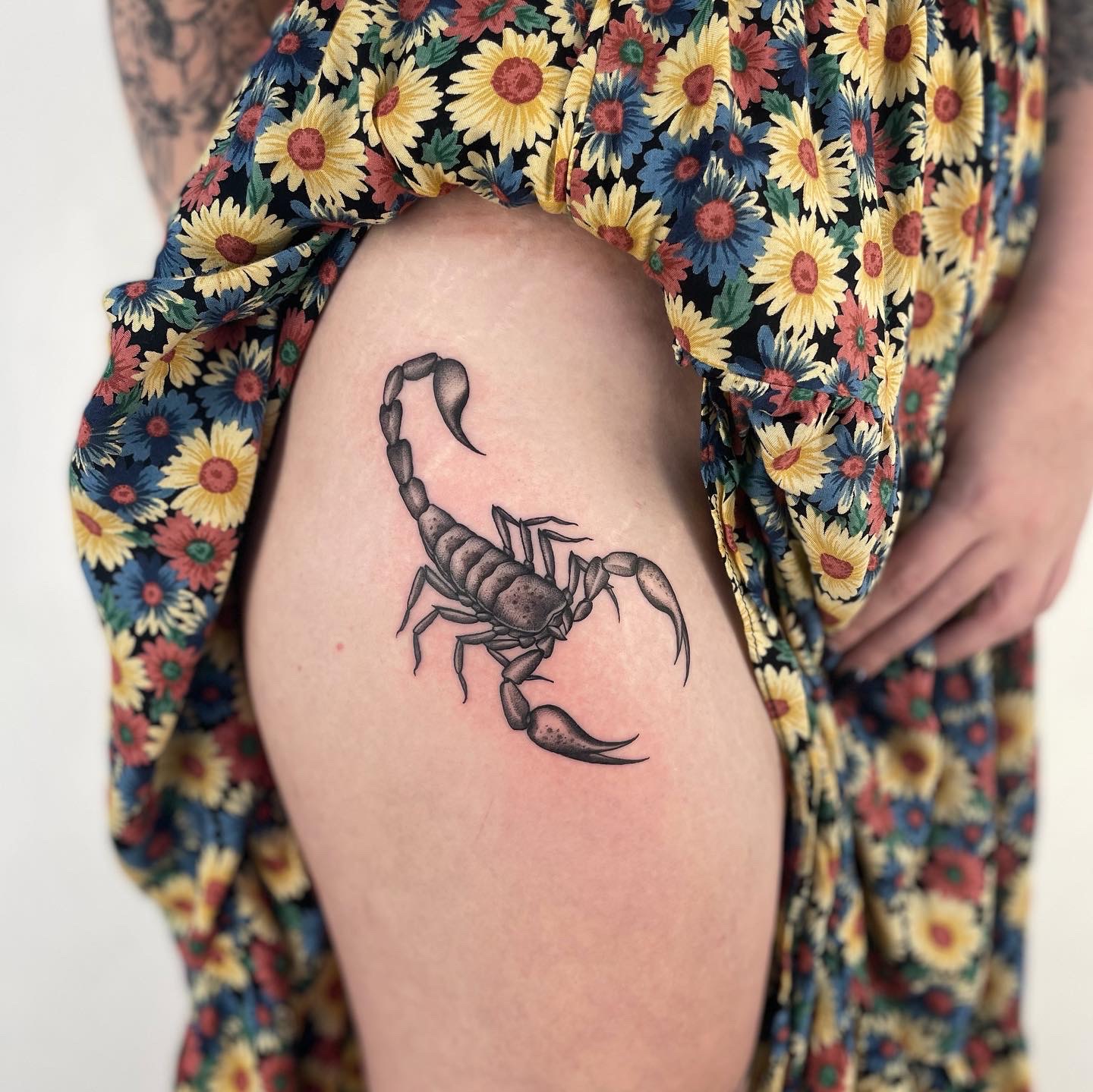 Scorpion Neck Tattoo • Tattoodo