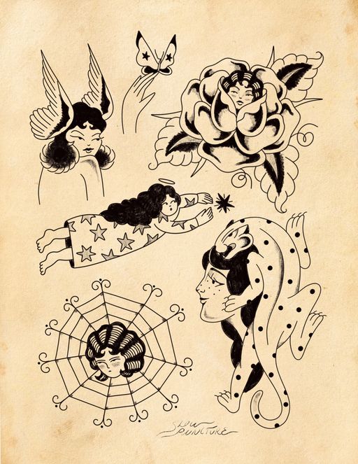 Flash tattoo