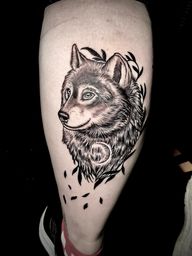 Wolf Head Tattoo