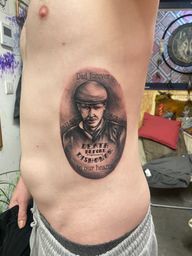 Portrait Memorial Tattoo