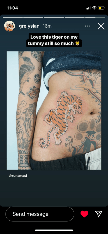 Flash tattoo