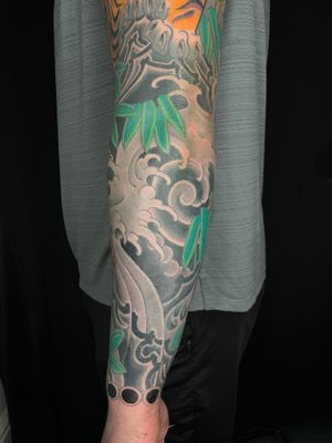 Tiger and Koi Full Sleeve