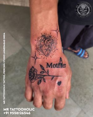 Any Tattoo-Removal-Body Piercing inquiry ✅ 📱Call:- 9558126546 🟢Whatsapp:- 9558126546 #handtattoo #rosetattoo #hearttattoo #mothertattoo #fathertattoo #motherfather #flowertattoo #familytattoo #parentstattoo #handtattoosofinstagram #handtattoodesign #mrtattooholic #ahmedabad #tattoo #tattoos #tattoodesign #tattooideas #ahmedabad #ahmedabadcity #ahmedabadartist #ahmedabadart #tattooartist #tattoostudio #girlswithtattoos #tattoosofinstagram #tattoohub