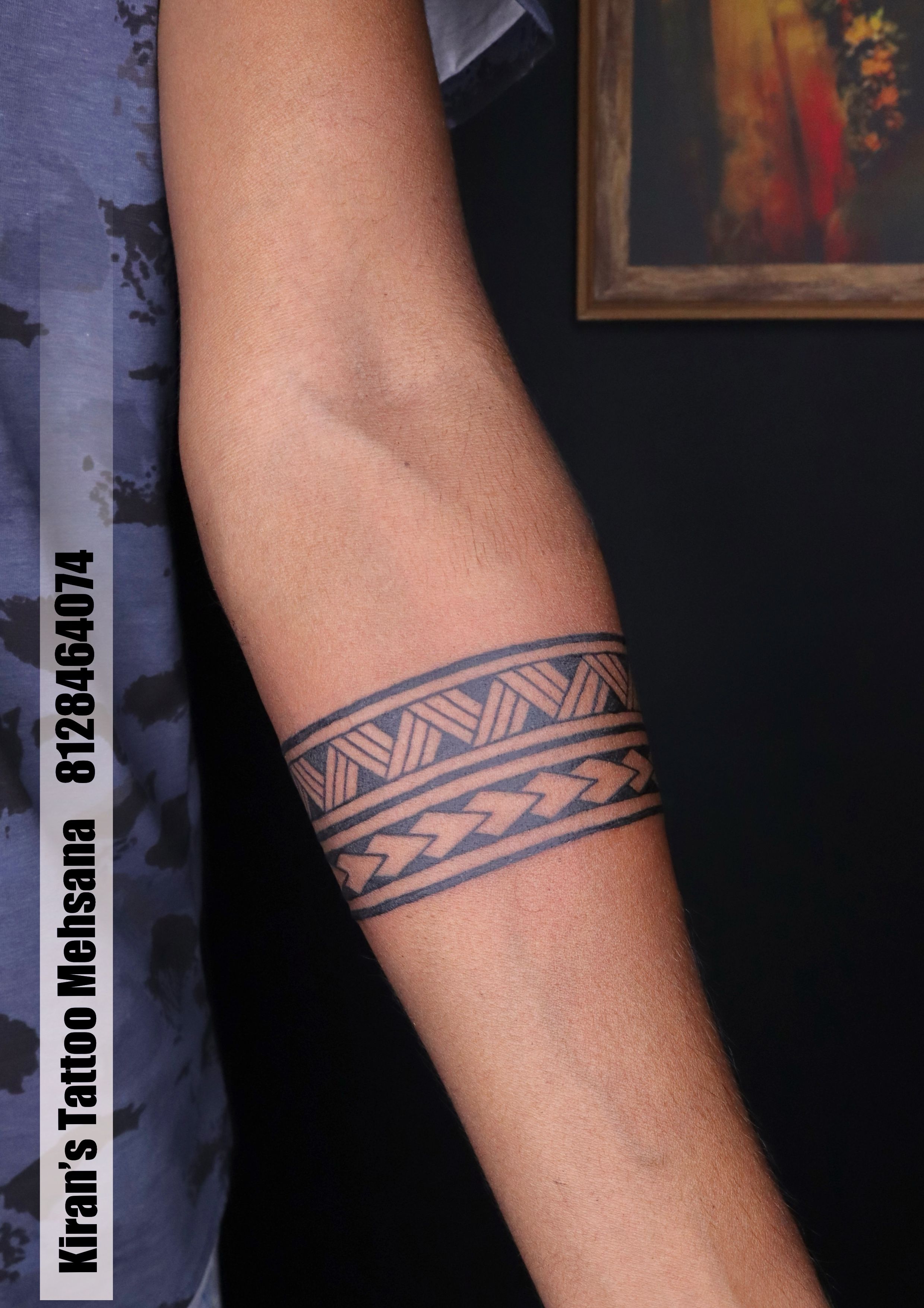 Trending Arm Band Tattoo in 2024 | arm band | band tattoo | arm tattoo # tattoo #armband - YouTube