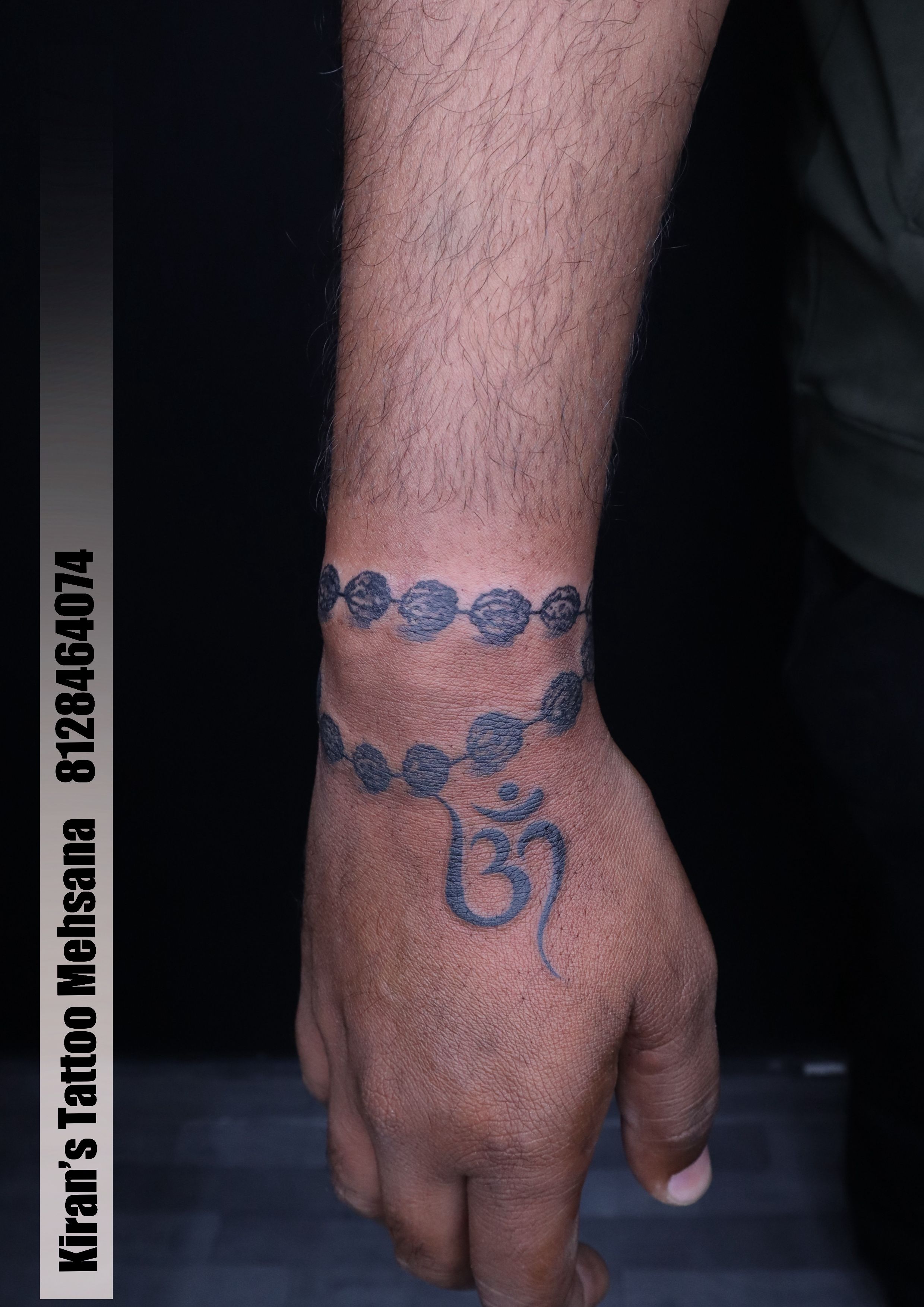 Trishul with Rudraksha Tattoo Waterproof Om Temporary Body Tattoo For Men  and Women : Amazon.in: Beauty
