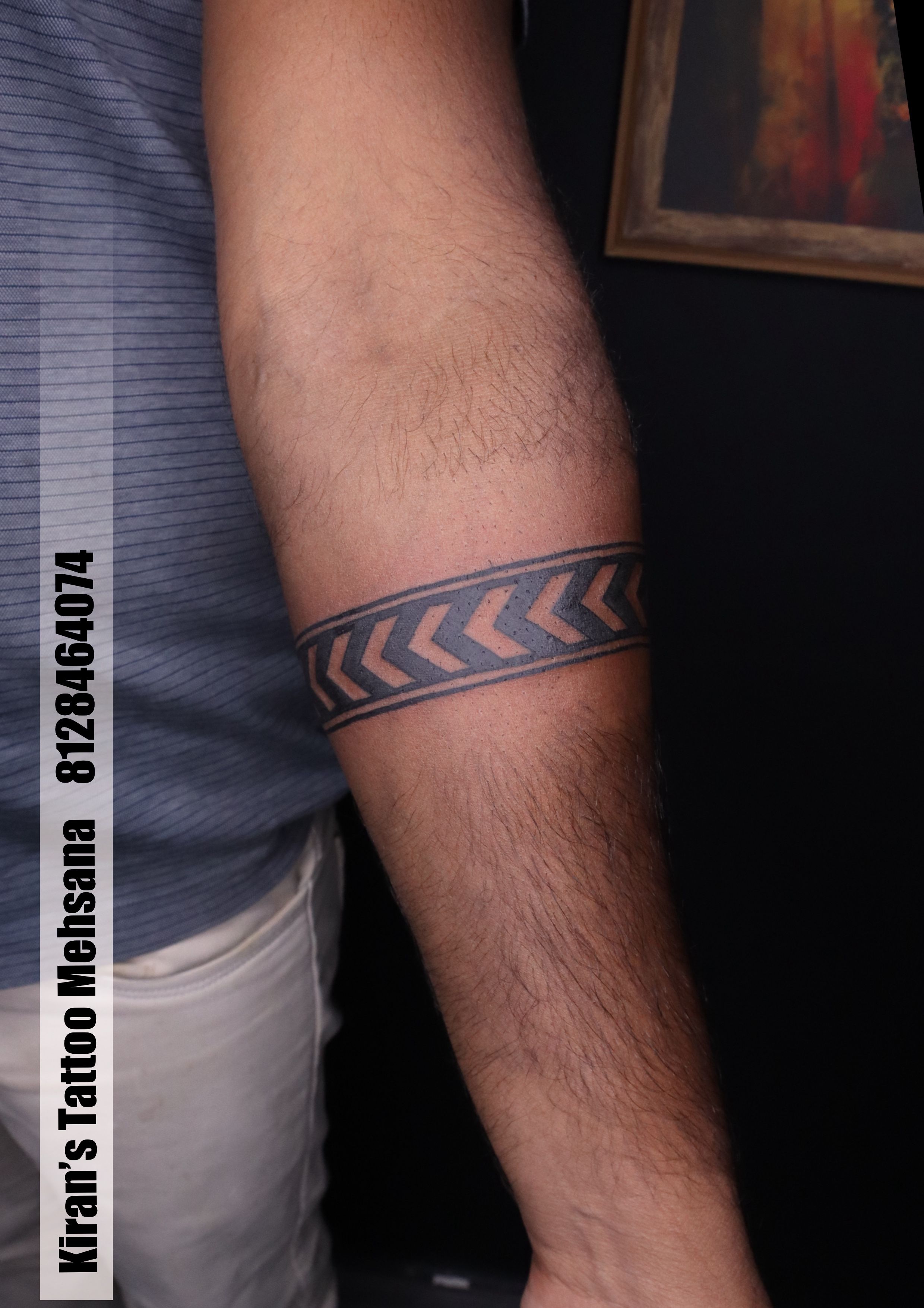 Armband tattoo by 1920tattoozhub | Forearm band tattoos, Arm band tattoo, Band  tattoo designs | Forearm band tattoos, Arm band tattoo, Wrist tattoos for  guys