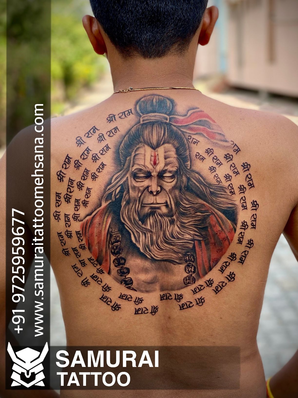 Mokshat's Art motion Tattoos - Jai Bajrangbali | Facebook