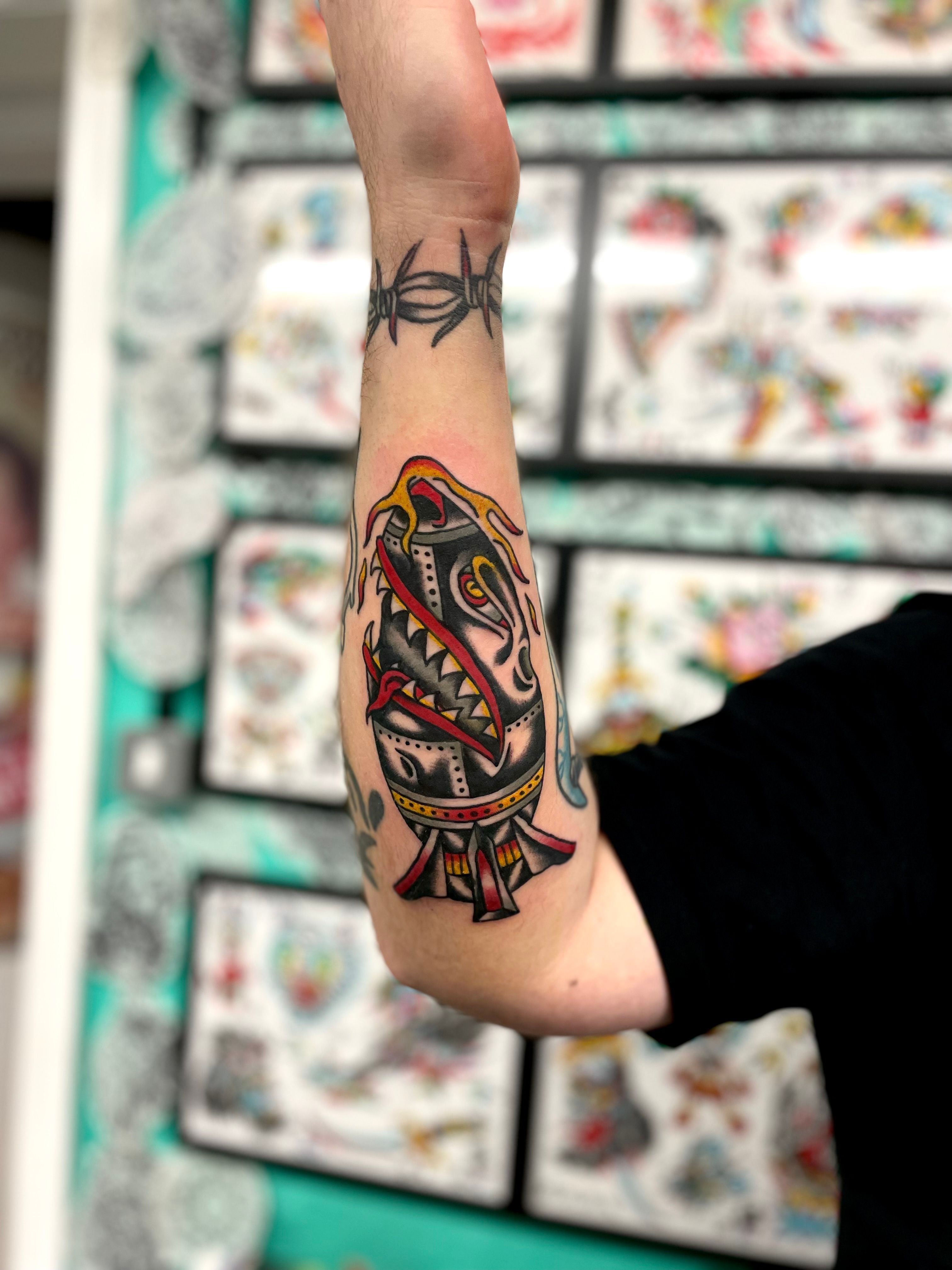American Traditional Tattoos - The Honorable Society Los Angeles