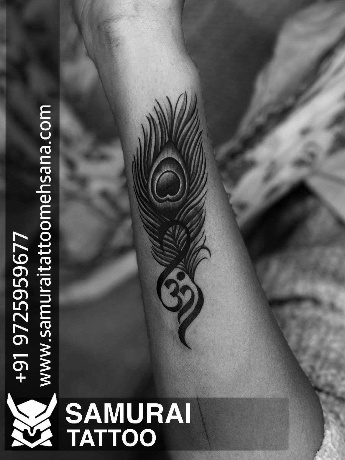 Tattoo uploaded by Samurai Tattoo mehsana • Coverup tattoo design |name Coverup  tattoo |feather tattoo |tattoo for girls • Tattoodo