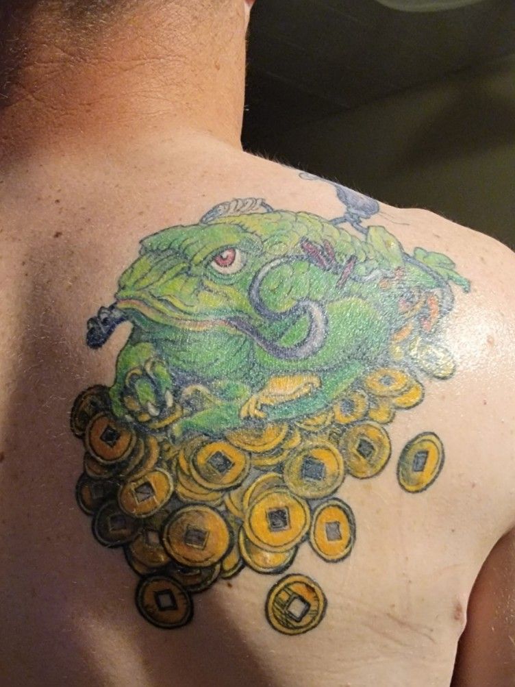 Money Frog Tattoo | TikTok