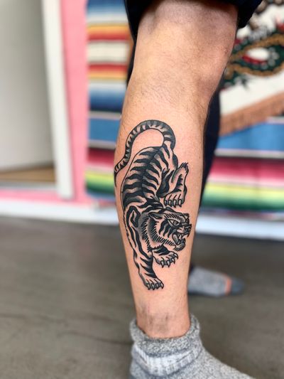 Traditional Black and grey Tiger