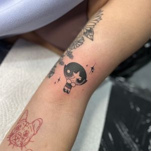 Power puff girls matching tattoo