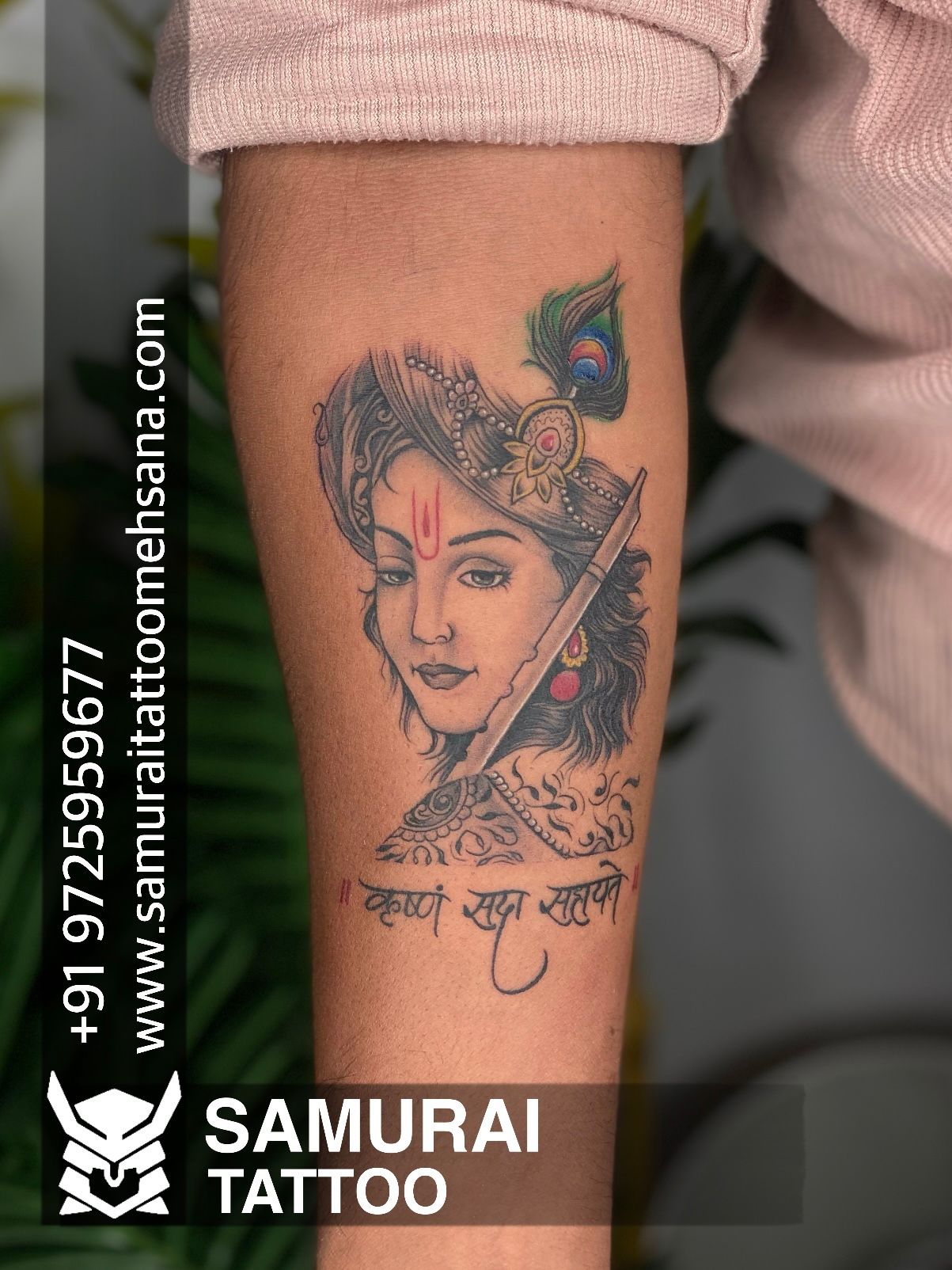 Shri Krishna' face Tatto design 250 per inch (limited offer) hurry up tatto  lovers😎 Needle_point_tattoos bantwal Nish… | Instagram