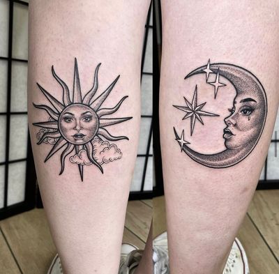 Sisters not twins 🌙 ☀️ Thanks Carrie 🥳