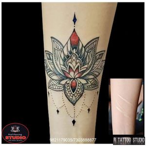 Lotus Mandala Tattoo(Scars cover up)..#lotus #mandala #lotusmandala #lotustattoo #mandalatattoo #lotusflower #lotusmandalatattoo #flowertattoo #coverup #coveruptattoo #tattoo #tattooed #tattooing #tattooidea. #tattooideas #tattoogallery #art #artist #artwork #rtattoo #rtattoos #rtattoostudio #ghatkopar #ghatkoparwest #mumbai #india