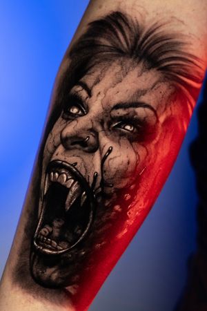 Horror tattoo 