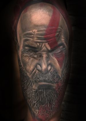 God of war cover scars