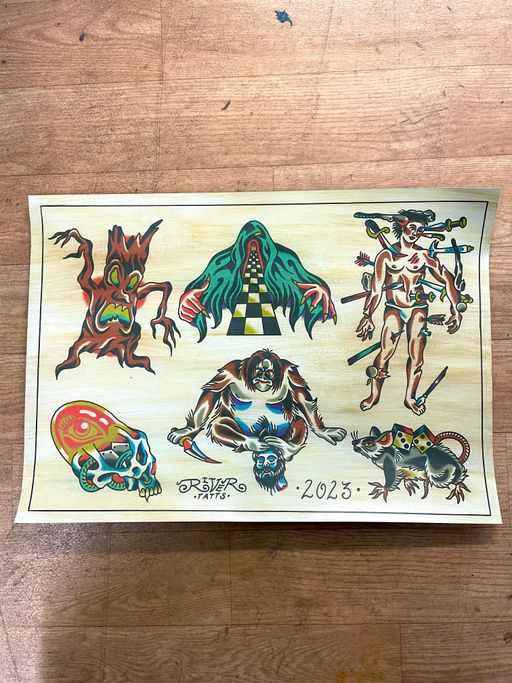 Flash tattoo