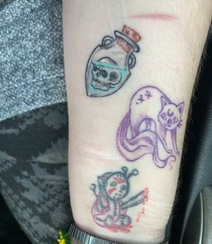 Friday 13th my friend does tat specials and every year i add another 