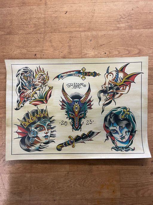 Flash tattoo