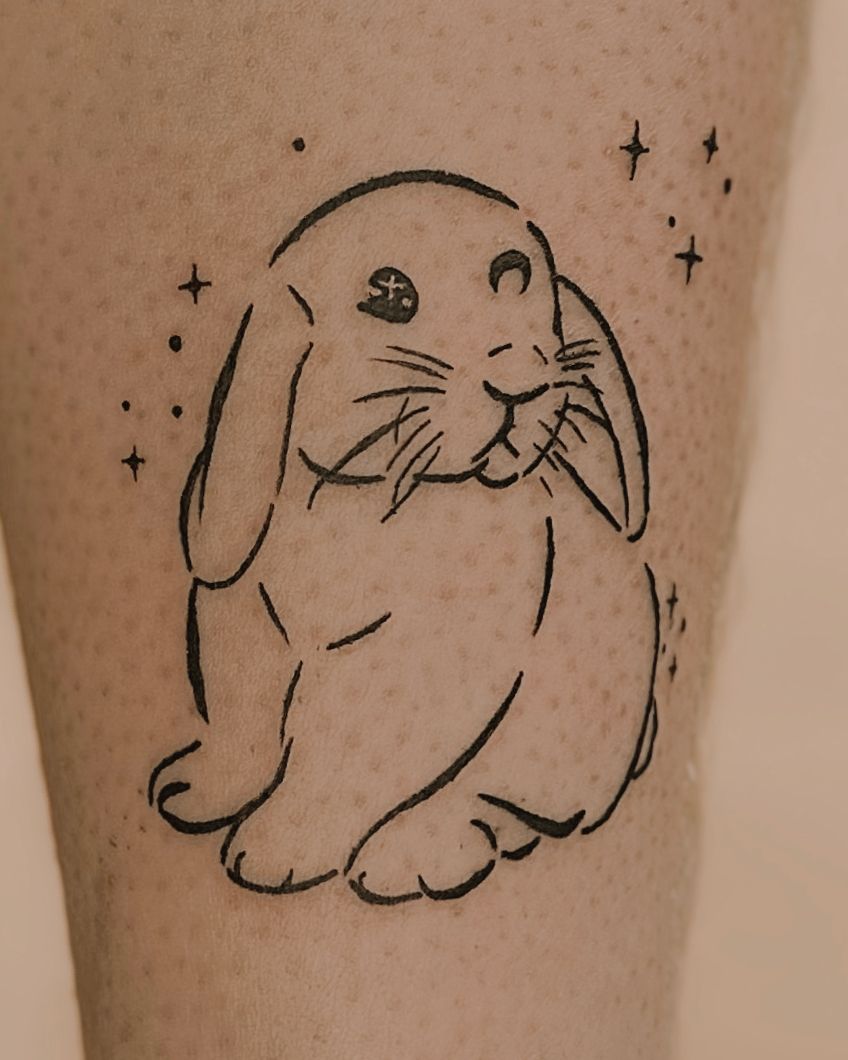Adorable Bunny Tattoos for Animal Lovers