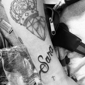 Lettering Tattoo “SARA”