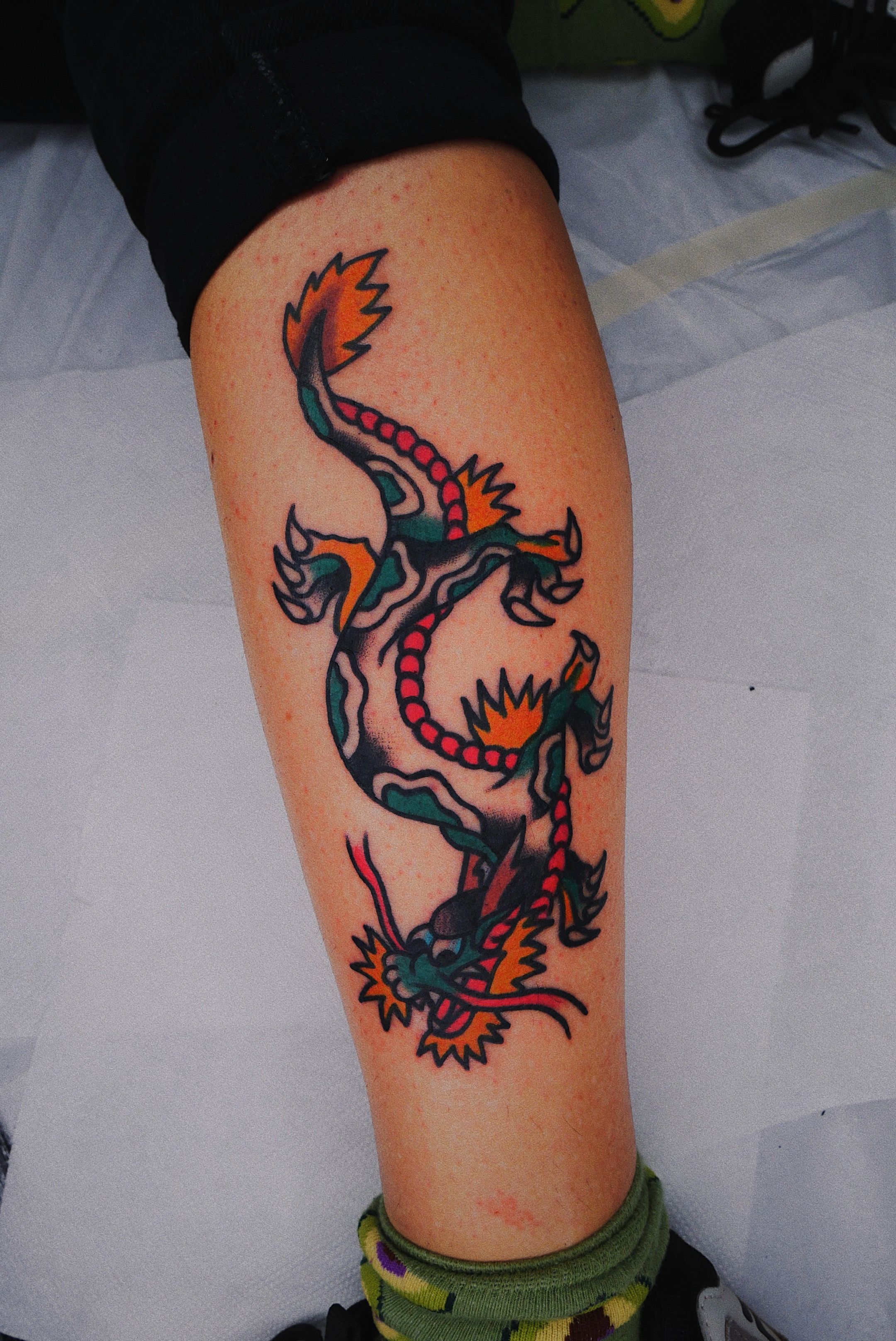 How to draw a dragon tattoo || Tribal dragon - YouTube