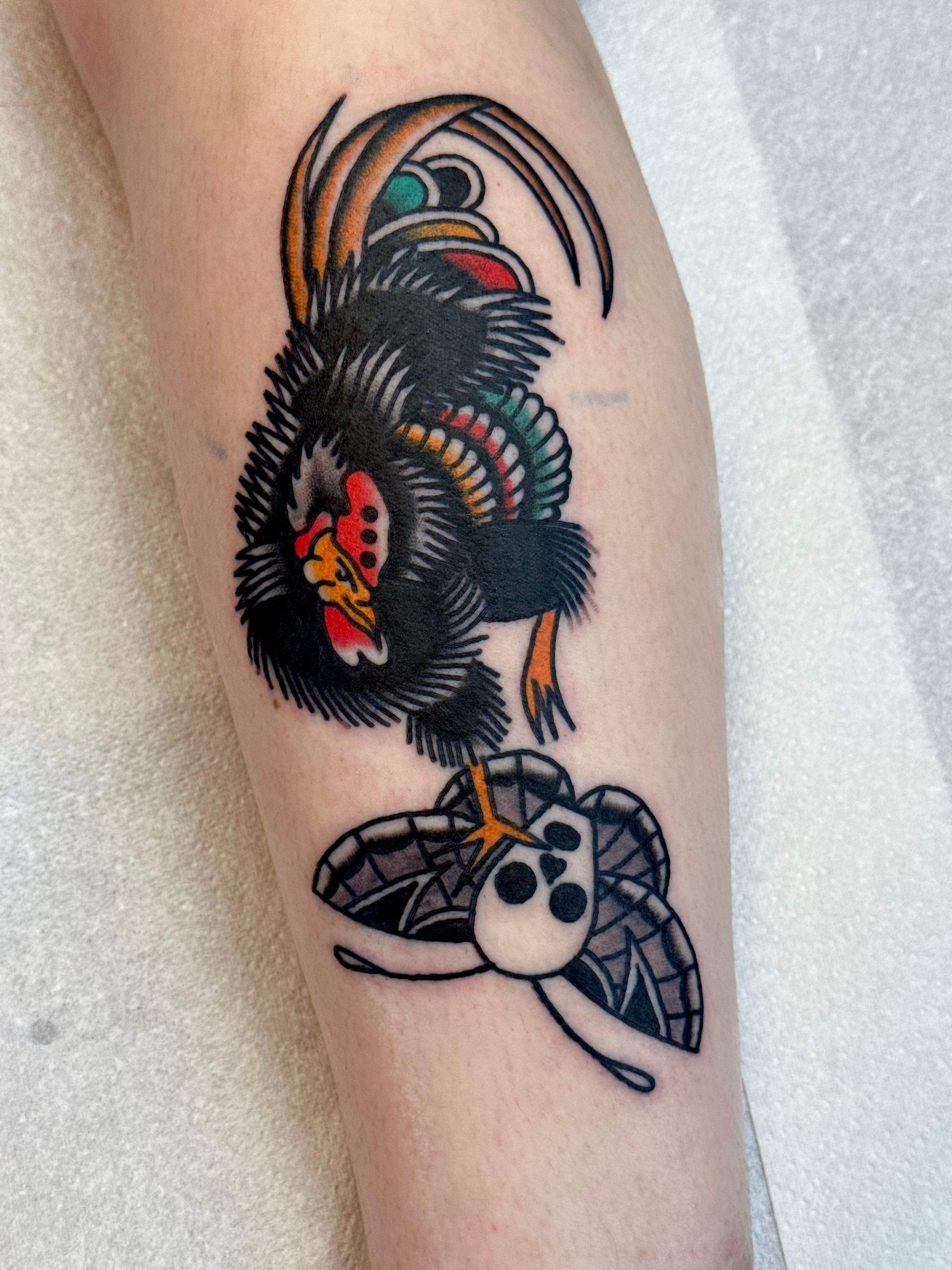 🐓 rooster for @danthemanhurst thanks Dan! . If you would like to get  tattooed before the new year please send me an email. I only have... |  Instagram