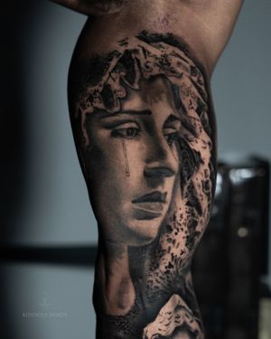 - Virgin Mary - - Done on a dark skin•https://www.roudolfdimovart.com/