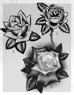 Rose available to tattoo 
