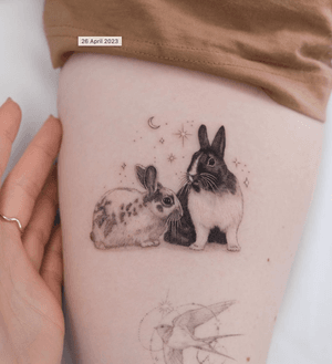 Bunny tattoo