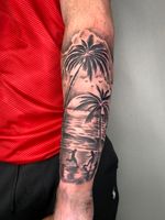 Tropical Beach Scene