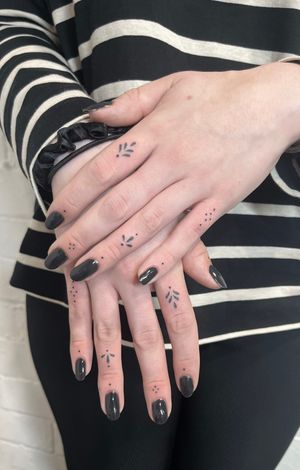 Discover the exquisite artistry of Marketa.handpoke with this intricate ornamental design. Perfect for those seeking a unique and sophisticated tattoo.