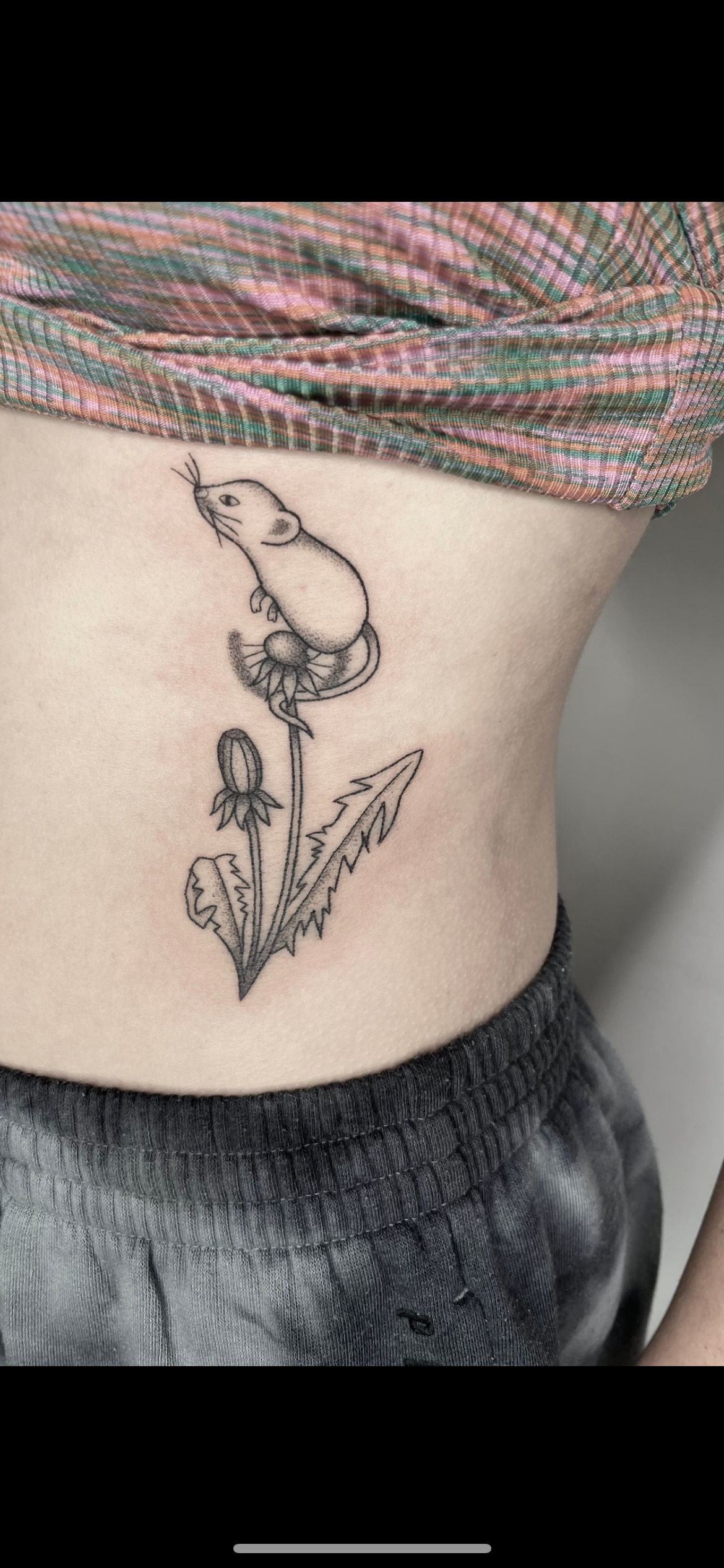 4pcs Black Simple Dandelion Flower & Letter Pattern Finger/wrist/body Small  Temporary Tattoo Sticker | SHEIN