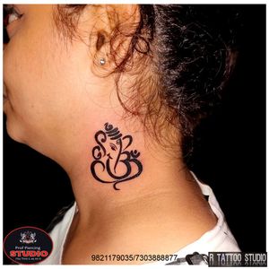 Lord Ganesha tattoo on neck.. #lord #lordganesha #ganesh #ganpati #ganpatibappa #morya #ekdant #tattoo #tattooed #tattooing #necktattoo #tattooidea #tattooideas #tattoogallery #art #artist #artwork #rtattoo #rtattoos #rtattoostudio #ghatkopar #ghatkoparwest #mumbai #india