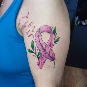 Had the privilege of tattooing this ribbon on my amazing client, a cancer survivor and all round wonderful person!