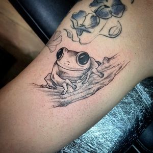 I love frogs so much, i will always want to tattoo frogs, please let me put a frog on you