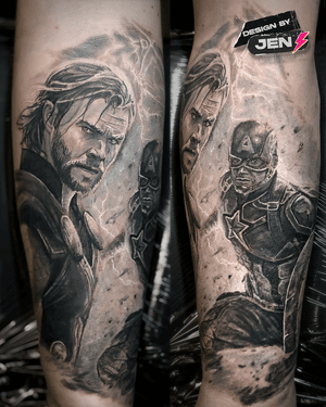 coverup marvel sleeve part 1