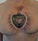 Heart Pendant with Eye