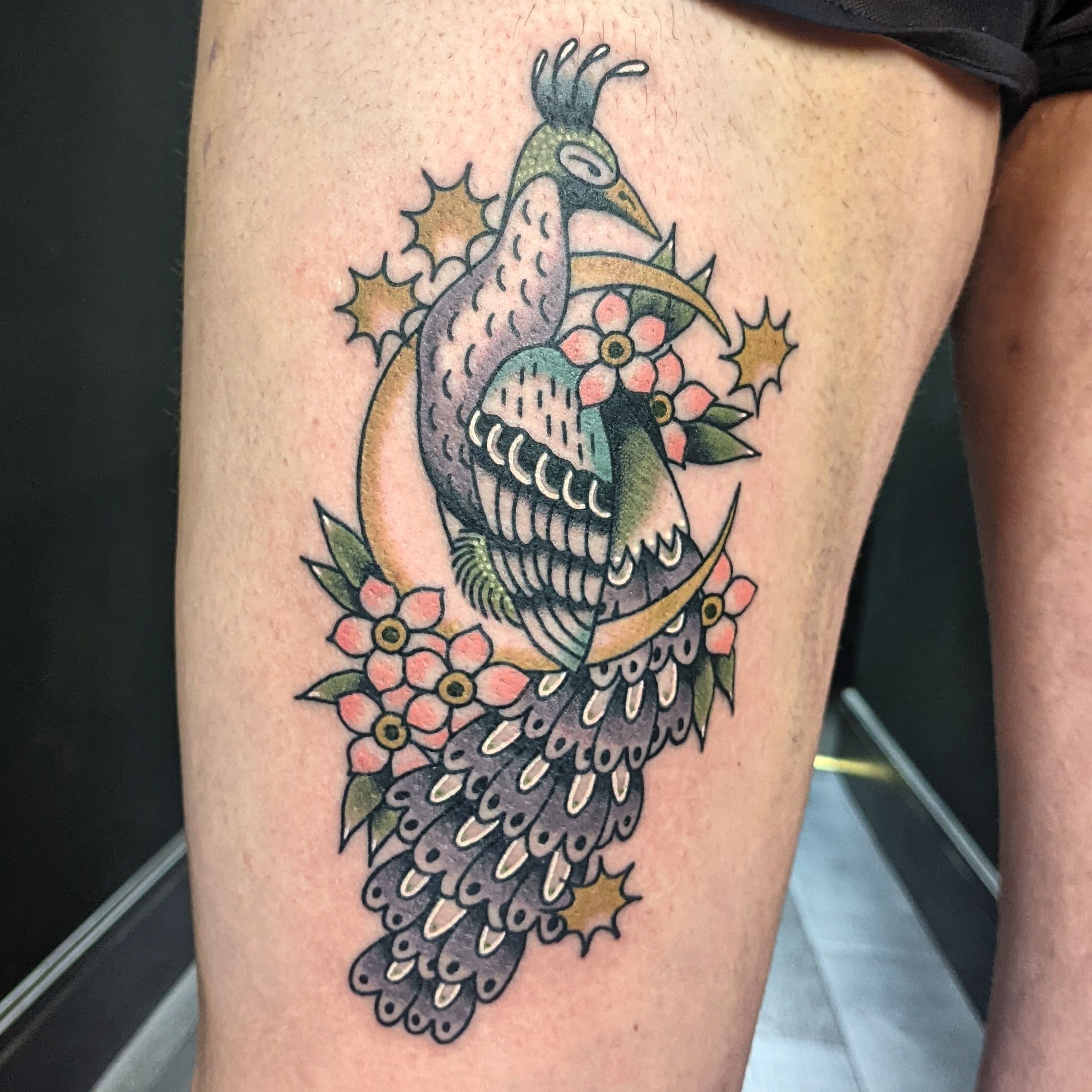 Geometric peacock | Feather tattoos, Peacock feather tattoo, Peacock tattoo  sleeve
