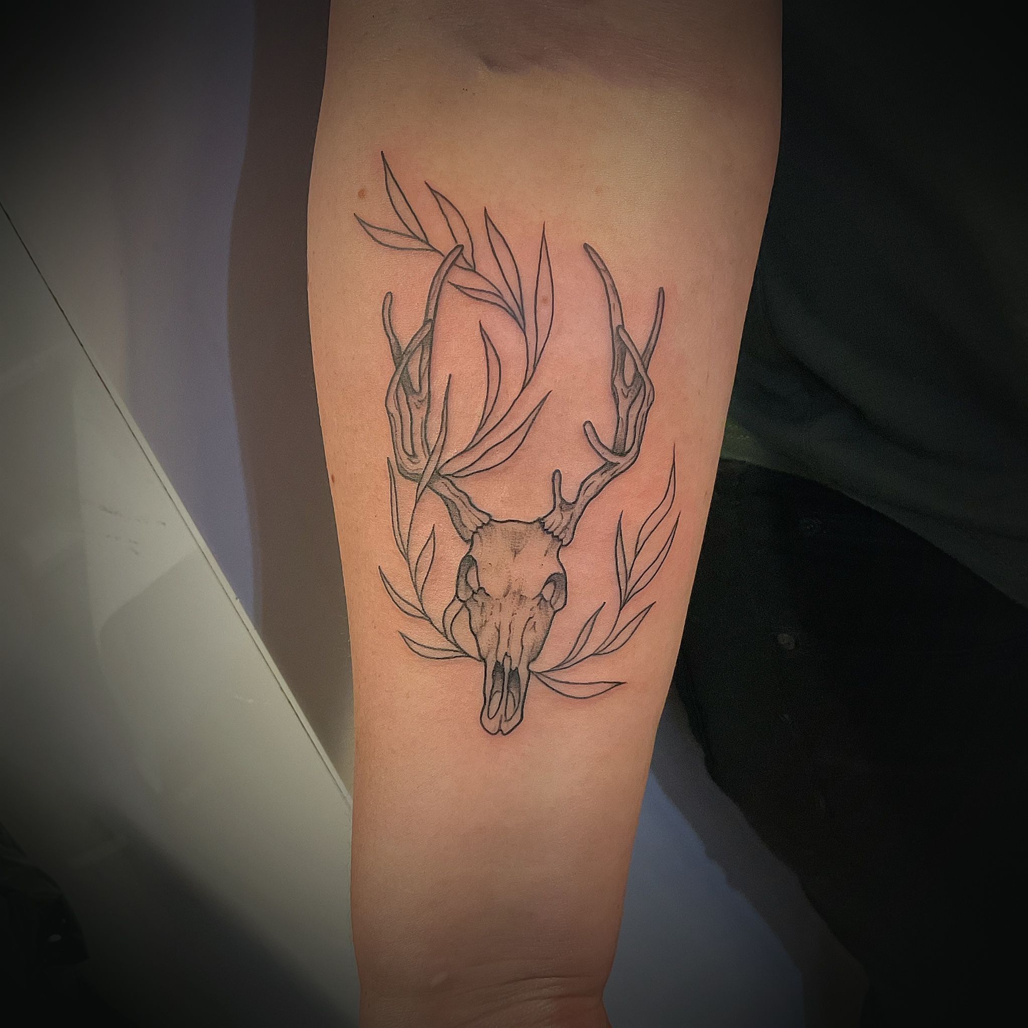Tribal Deer Skull Tattoo by NaturePunk on DeviantArt