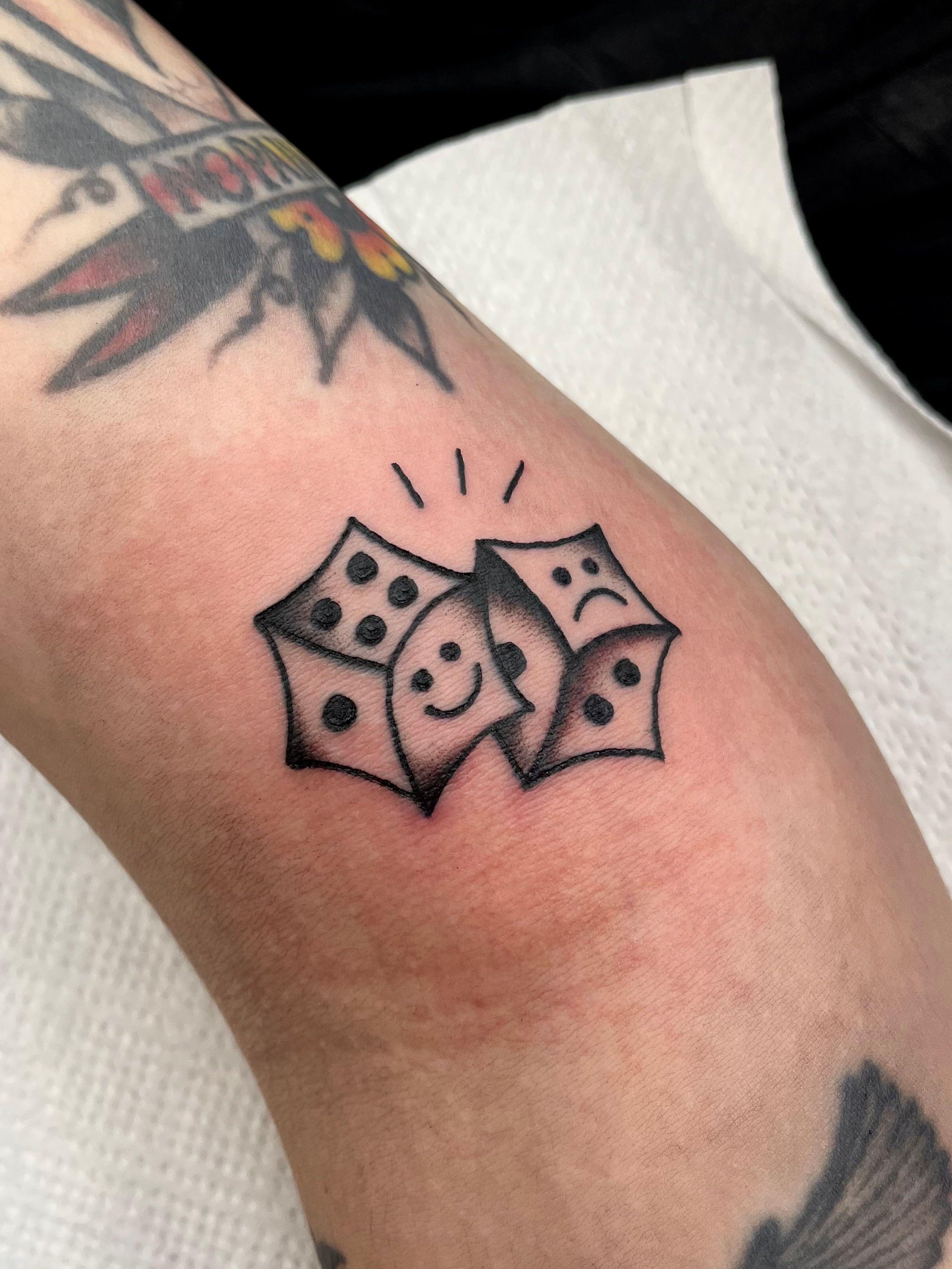 Dice Tattoo • Tattoodo