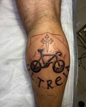 Tatuaje Peregrino Ciclismo