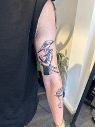 Samurai Skeleton Tattoo